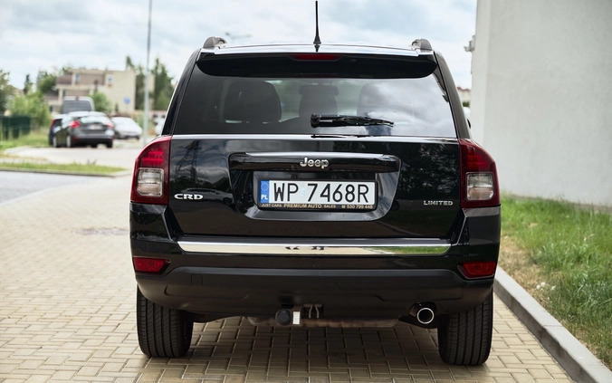 Jeep Compass cena 33700 przebieg: 239000, rok produkcji 2013 z Płock małe 781